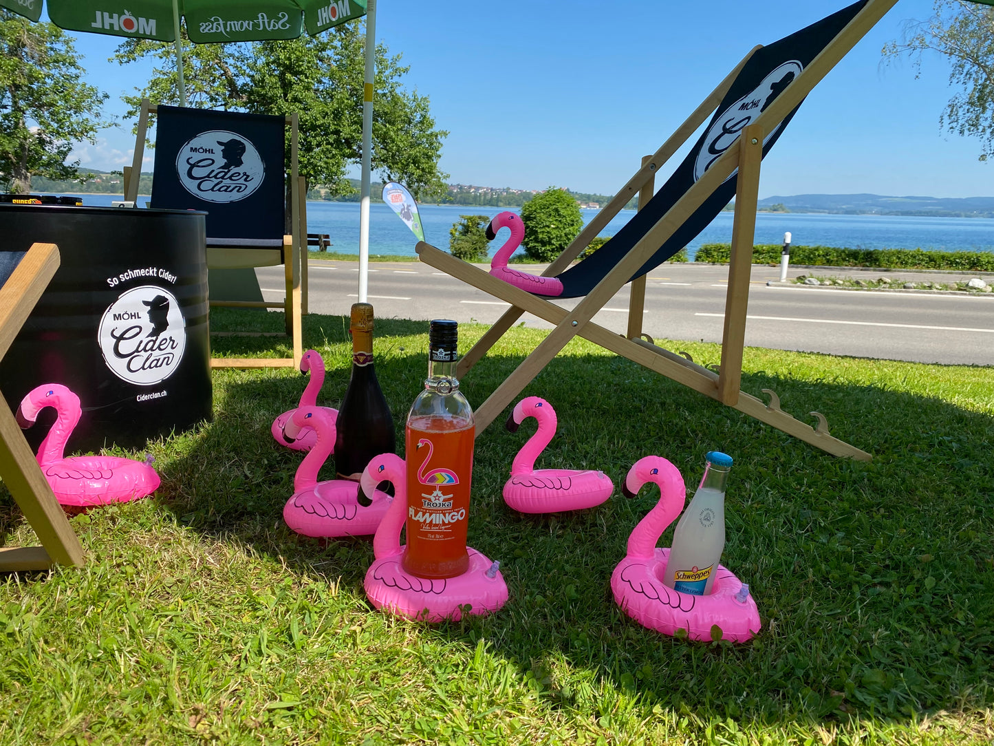 Flamingo Getränkehalter